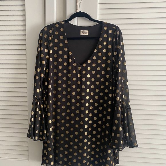 Show Me Your Mumu Marcia Dress Cosmic Dot - Picture 1 of 6